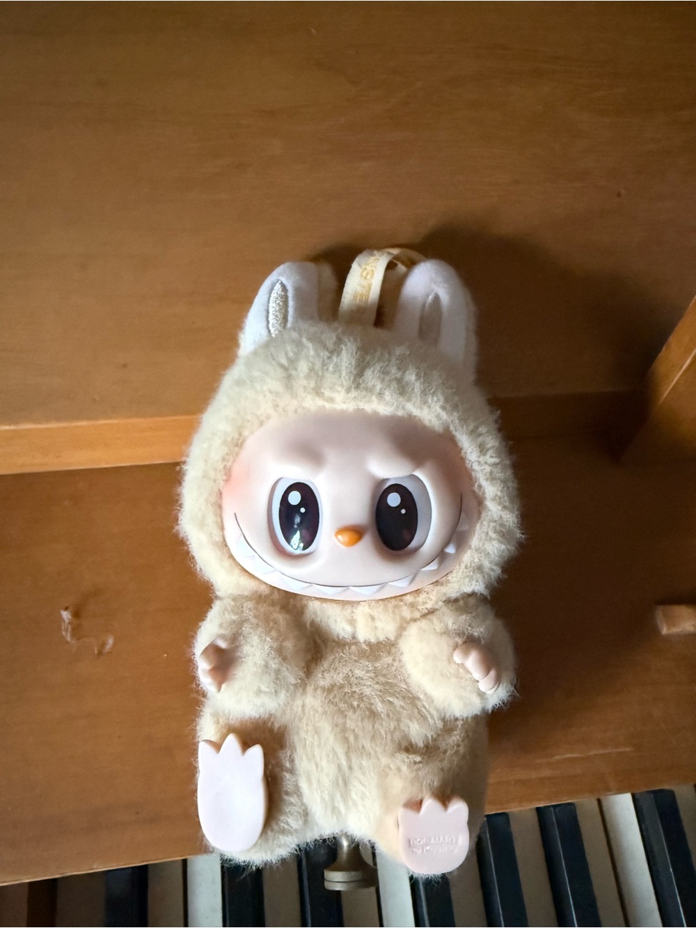 Labubu Collectible Toy - Cream